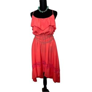 Take me to the beach and let me flow!! Coral looks fabulous on anyone